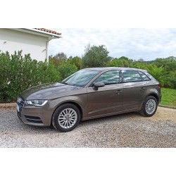 AUDI A3 Sportback III (3ème Génération) 1.6 TDi 110CH FAP Ambiente Gris Dakota GPS + Semi-Cuir