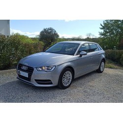 AUDI A3 Sportback III (3ème Génération) 1.6 TDi 110CH Ambition GPS + Semi-Cuir Gris Métal